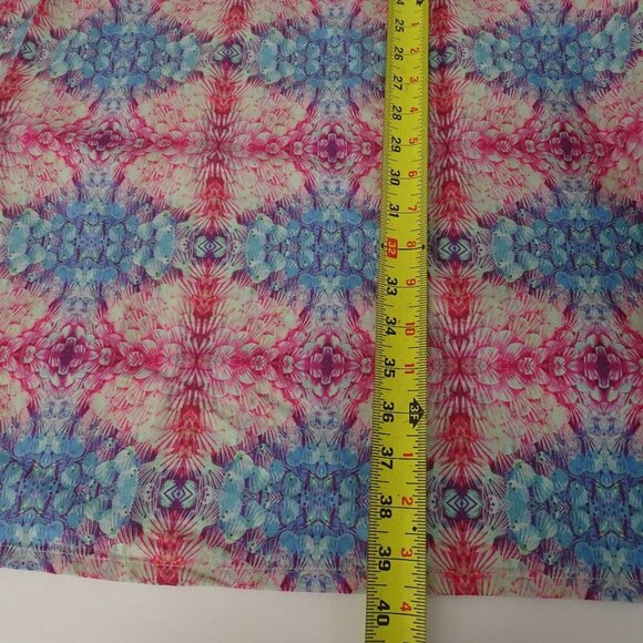 Zola London Colorful Open Front Kimono Cardigan Duster Jacket Women Size M/L - Picture 9 of 9